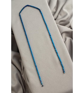 Hematit Doğal Taş Parlak Mavi Küp Kesim 2x2mm Dizi [AA]