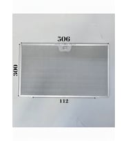 Profilo İle Uyumlu Davlumbaz 50,6X30 CM Arka Ara 11,2 CM Aspiratör Filtresi