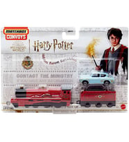 Matchbox Convoys Harry Potter Hogwarts Express & Train Tender \ 1962 Ford Anglia (1/64)
