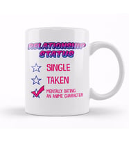 Relationship Status Dating An Anime Character Kupa Bardak Porselen