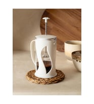 Madame Coco Beyaz Berthe French Press 500 ml 500 cc Plastik