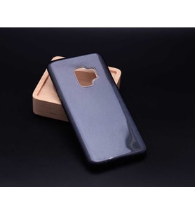 Galaxy A6 2018 Kılıf Zore Shining Simli Silikon Kılıf (Siyah)