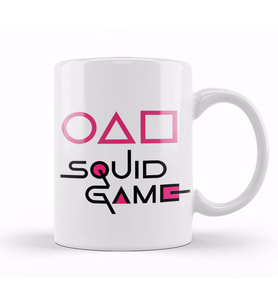 Squid Game 07 Kupa Bardak Porselen