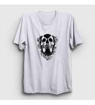 Presmono Unisex Beyaz Skull Deftones T-Shirt 387591tt