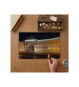 Genelkurmay Başkanlığı Binası Rusya Tasarımı 240 parça Ahşap Puzzle Ahşap Kutuda MP01269