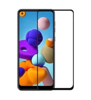 Samsung Galaxy A21S Uyumlu Ön Koruma Mat Seramik Nano Ekran Koruyucu (Siyah)
