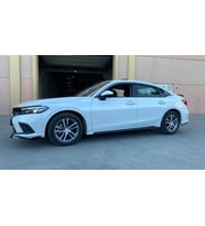 Honda Civic FE1 Cam Rüzgarlığı Krom 4 lü Set 2021-2023