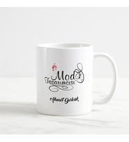 Moda Tasarımcısı Kupa Bardak (2. Tasarım) (Beyaz)