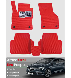 RENAULT MEGANE 4 SEDAN (2016-2025) Uyumlu EVA Paspas Tam Set–Oto Paspas,Araca Özel