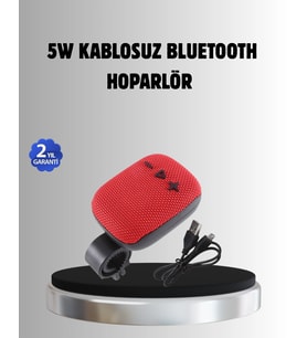 Mey İthalat® Taşınabilir Bluetooth Hoparlör – 5W Güçlü Ses, Tws Fm Radyo Özellikli