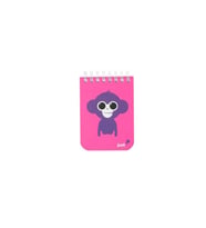 DEFFTER JUST SPRİRALLİ  SERT KAPAK BLOKNOT A7 (7.5x10cm) ÇİZGİSİZ (DÜZ) DEFTER 80 YP.- MONKEY