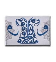 Kaftan Vav Motifli  Hat Tablo HATY169