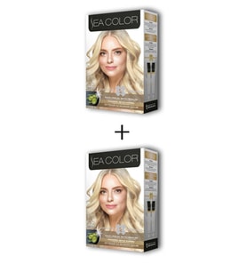 2X2 Tüp Krem Saç Boyası Seti Bebek Sarısı No:0.2