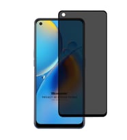 Microsonic Oppo A74 4G Privacy 5D Gizlilik Filtreli Cam Ekran Koruyucu Siyah