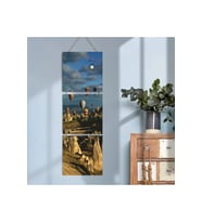 Ahşap Katlanabilir 3Lü Tablo - Tbl0104