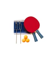 Delta MT-RKT-MTS978 2 Raket 3 Top Ağ-Demir Unisex Masa Tenis Raket Seti