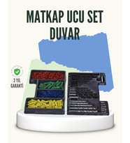 Matkap Ucu Seti 24 Parça Organizer Kutulu Ahşap Metal Beton Uyumlu - Lisinya