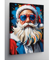 Kanvas Tablo Şık Noel Baba