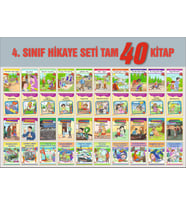 Ata 4.Sınıf Hikaye Seti (40 Kitap) (Beyaz)