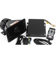 Profesyonel Siren 200w kumandalı (Siyah)