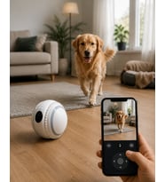 Yapay Zekalı Akıllı Takip Kamerası WiFi Bebek ve Evcil Hayvan İzleme