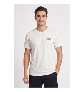 Hummel Slater Ekru Erkek T-Shirt 912435-9157