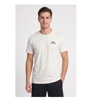 Hummel Slater Ekru Erkek T-Shirt 912435-9157