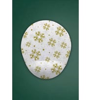 Yılbaşı Temalı Bilek Destekli Mouse Pad