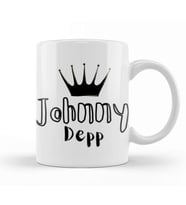Johnny Depp Kupa Bardak Porselen