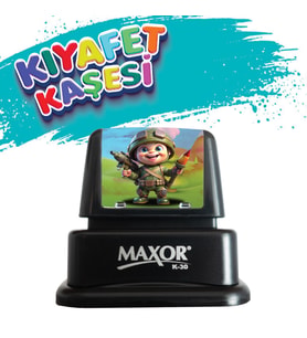 Kıyafet Kaşesi Asker Temalı Öğrenci Kaşesi / Kıyafet Etiketi / Kumaş Kıyafet Kaşesi