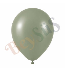Ada Çayı Renk Lateks Retro Balon (60 cm) - 1 Adet