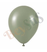 Ada Çayı Renk Lateks Retro Balon (60 cm) - 1 Adet
