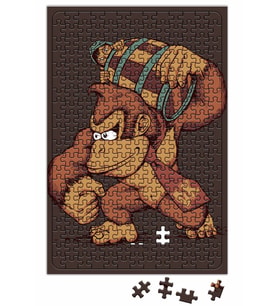 Varil Ve Goril Puzzle 240 Parça Yapboz