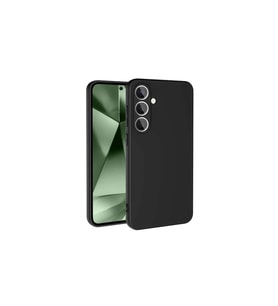 Samsung Galaxy S24 FE Kılıf Nano içi Kadife Silikon - Siyah