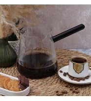Arow Borosilikat Cam Cezve - 1000 ML - PM-2714-S