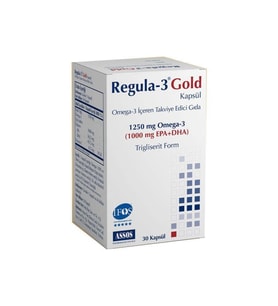 Assos Regula-3 Gold Omega-3 1250 Mg 30 Kapsül