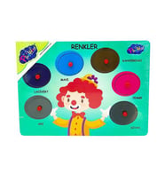 Ahşap Tutmalı Puzzle Renkler 2 ONY153 Playwood