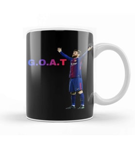 Leonel Messi Kupa Bardak Porselen
