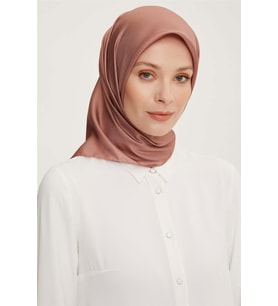 33 Armine Twill Düz Boyalı Eşarp