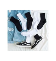 6'lı Siyah Beyaz Unisex Spor Çorap Kutusu