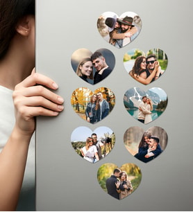 Kişiye Özel Ahşap Fotoğraflı UV Baskılı Magnet