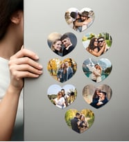 Kişiye Özel Ahşap Fotoğraflı UV Baskılı Magnet
