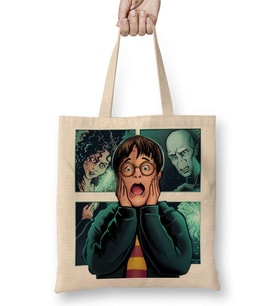 Harry Potter Harry Alone Bez Çanta Uzun Saplı
