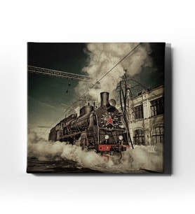 Kara Tren Canvas Tablo ATK105