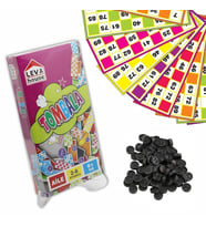 Tombala, Lüks Yılbaşı Özel Tombala Oyun Seti (Pembe)