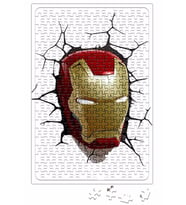Homem De Ferro Puzzle 240 Parça Yapboz