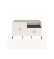 Kronos Konsol 6 Raflı 4 Kapaklı 176x59x99 Aytaşı-Aytaşı/Antrasit