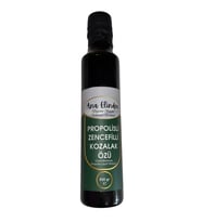 Ana Elinden Propolisli Zencefilli Kozalak Özü 250 ml (Yeşil-Siyah)