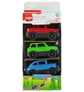 Zuzu Toys 3'lü Küçük Arabalar 4010