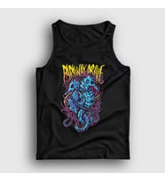 Presmono Unisex Siyah Seahorses Parkway Drive Atlet 461488tt
